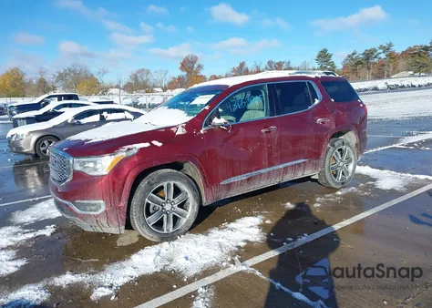 2017 GMC Acadia Denali из США, поврежденный, VIN 1GKKNPLS6HZ166440